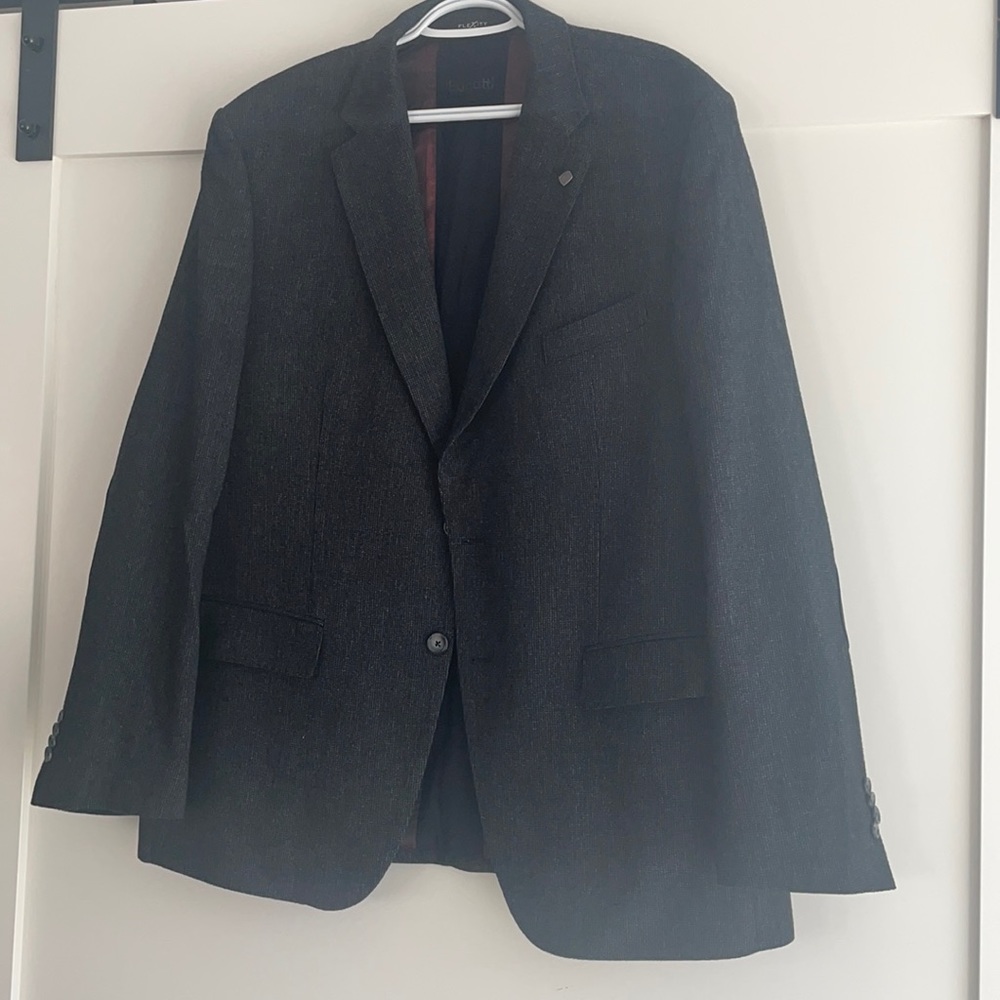 Bugatti dark grey/black sport coat